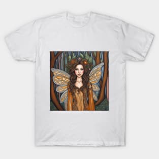 Kate Beckinsale as a fairy in the woods T-Shirt